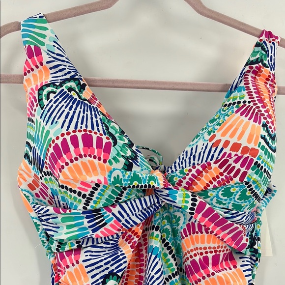 La Blanca Multicolor Swim Top - Picture 5 of 6